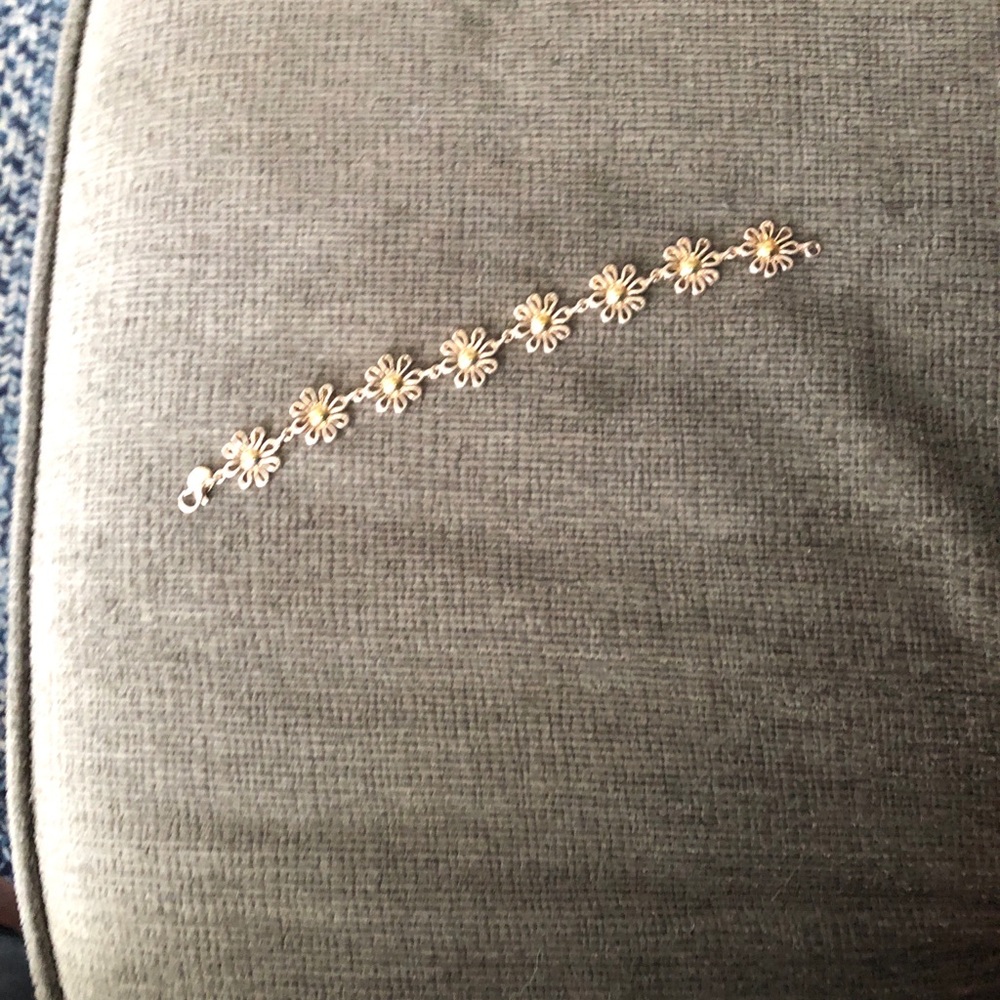 Gold Flower Pendant